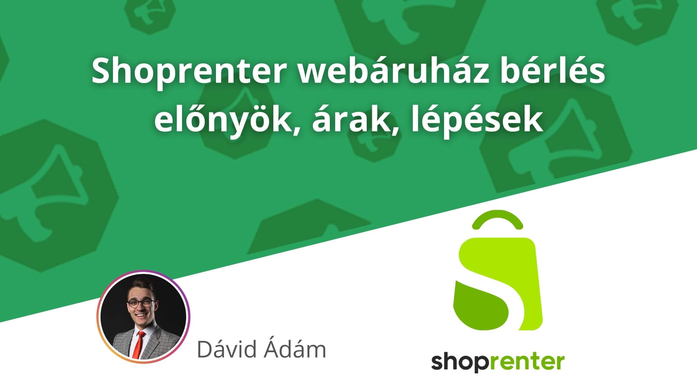 Shoprenter webshop bérlés